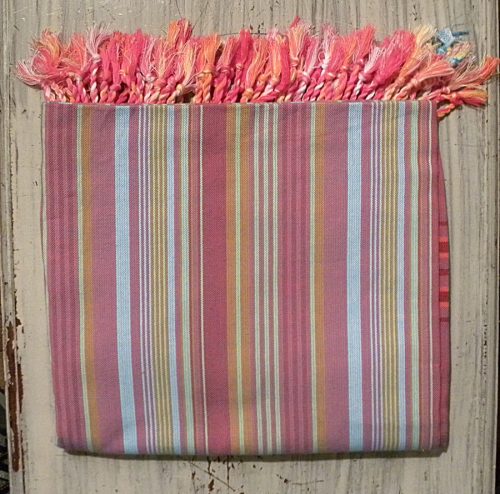 beach wrap, kikoy cotton, pastel stripes